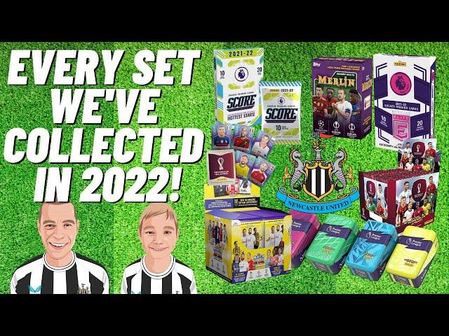 Our 2022 Football Card Collection! Match Attax, Adrenalyn XL, Elite Donruss, Score & MORE!