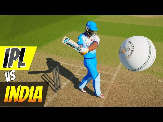 India All Time XI Vs IPL All Time XI | Cricket 24