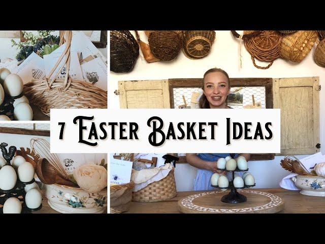 Farmhouse Spring DIY Easter Baskets | Life Skills for Kids | Spring Homestead Easter