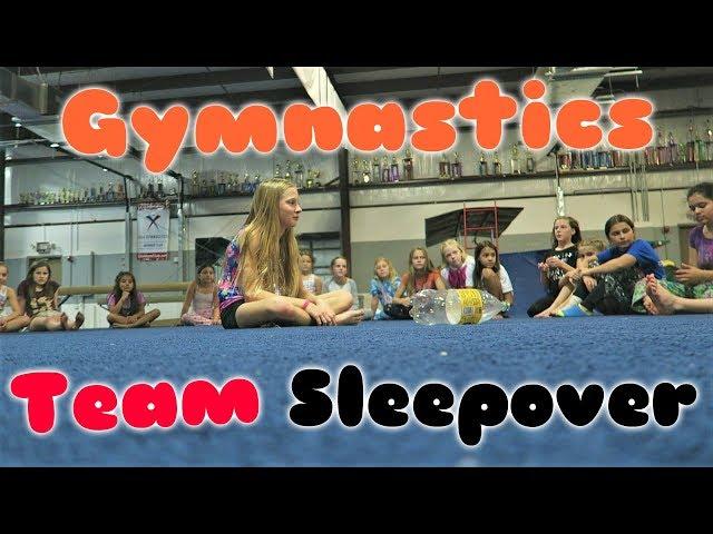 Haunted Gymnastics Team Sleepover| Rachel Marie