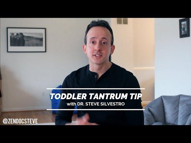 Toddler Tantrum Tip - Use this to End Tantrums Faster!