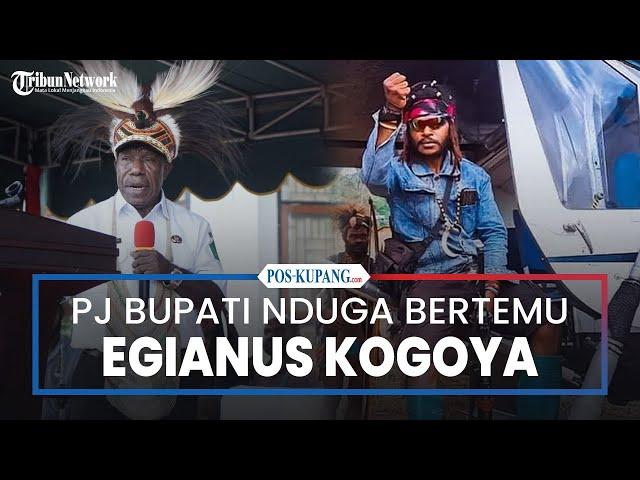 Pj Bupati Nduga Bertemu Pimpinan KKB Egianus Kogoya untuk Pembebasan Pilot Susi Air