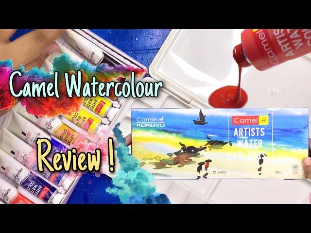 Camel Watercolour Review | Maries Box Palette | Bangla Art Video