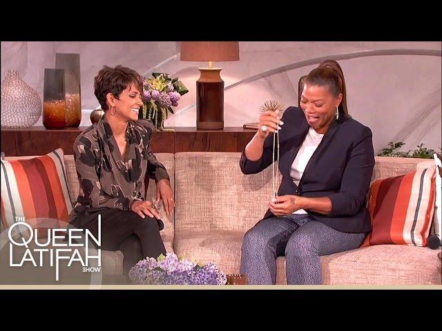 Halle Berry's Gift to Queen Latifah on The Queen Latifah Show