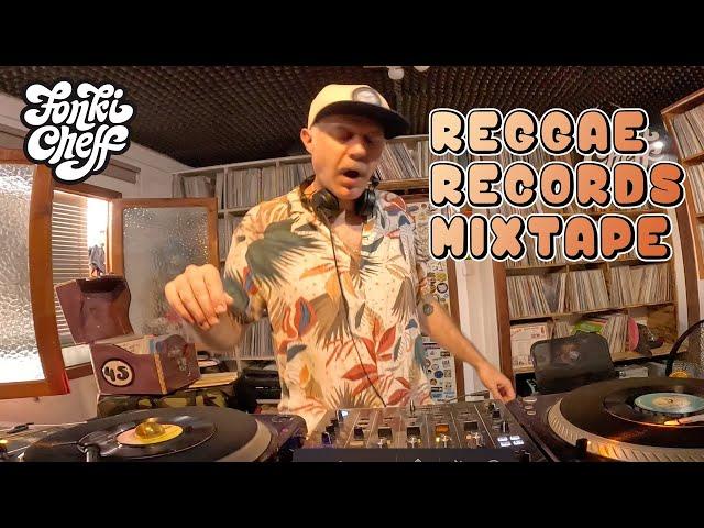 Reggae 45s Fire records for Hot summer