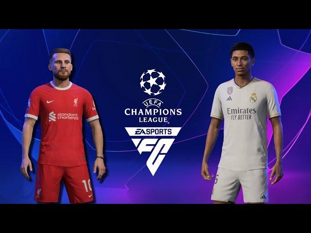 EA Sports FC 24 | Liverpool vs Real Madrid Gameplay | UEFA Champions League 23/24