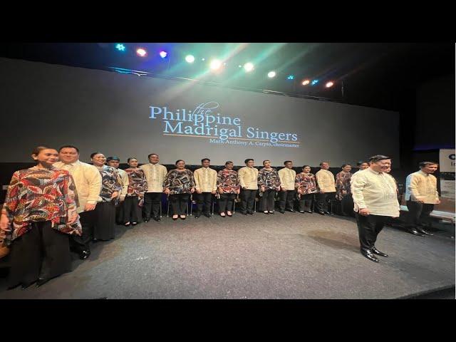 The Philippine madrigal singers  performed at Gospeltrend church Toronto Canada .#mads #canada