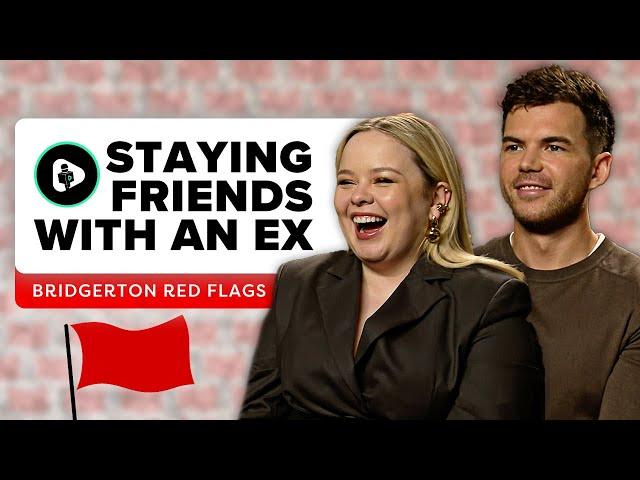 "That's a HUGE Red Flag!"  Bridgerton S3 Nicola Coughlan & Luke Newton's DATING Red Flags 