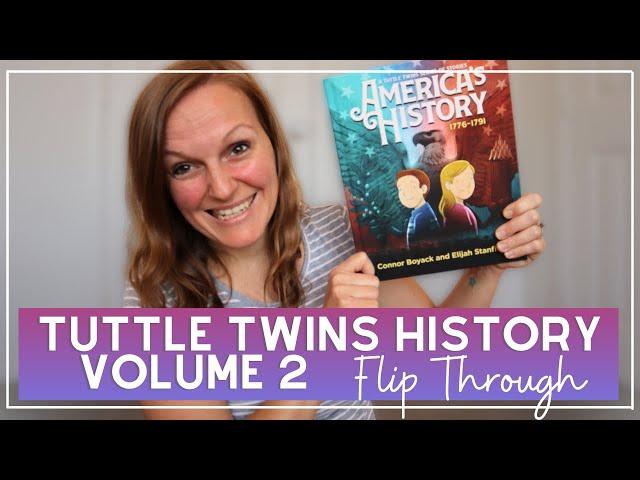 A LOOK INSIDE THE TUTTLE TWIN'S  BRAND NEW AMERICAN HISTORY CURRICULUM | Homeschool History