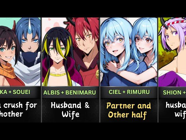 Best COUPLES | The Iconic Tensura Couples Revealed !