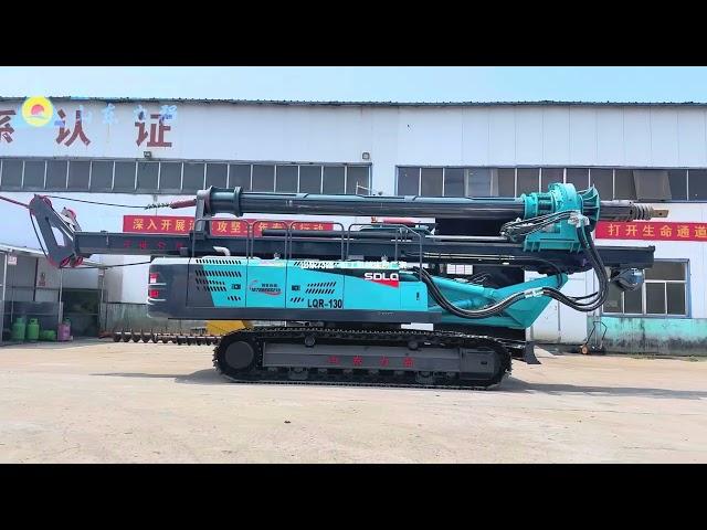 LQR- Rotary Drilling Rig #rotarydrilling #rotarydrillingrig#solar#pilefoundation#drillingmachine