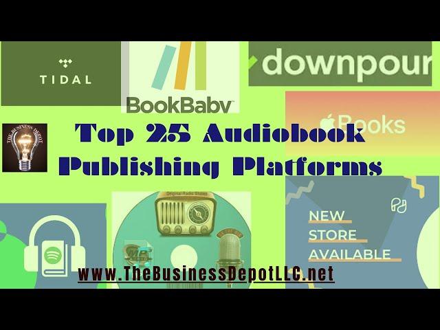 10 Of the Top 25 Audiobook Publishing Platforms