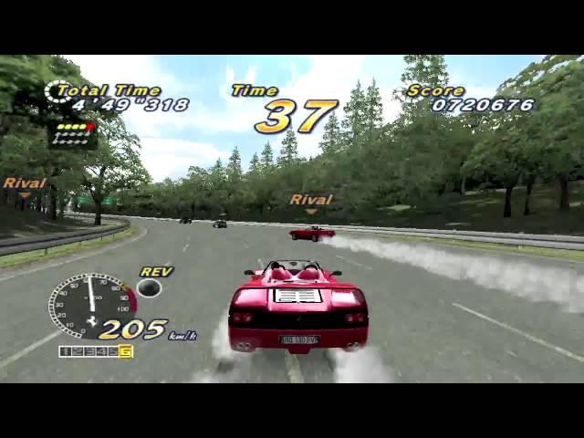 [HD] outrun 2006 coast 2 coast OUTRUN2 15STAGE CONTINUOUS 1/2