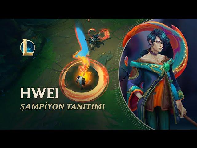 Hwei Şampiyon Tanıtımı | Oynanış - League of Legends