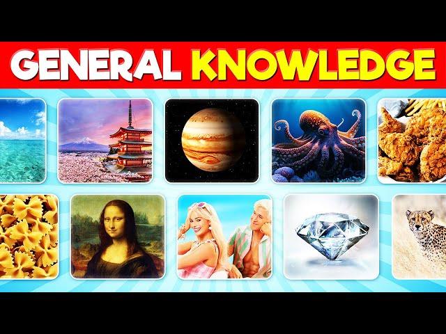 How Smart Are You?  General Knowledge Quiz   50 Questions