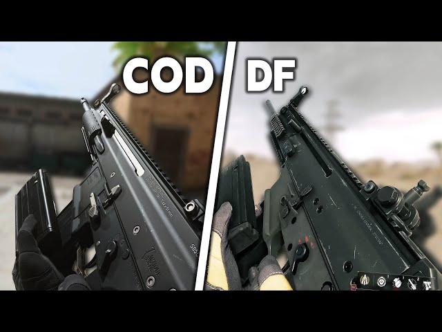 Delta Force: Hawk Ops / Call of Duty - Weapons Comparison | Zero Test