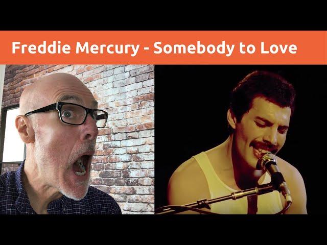 Voice Teacher Reacts to Freddie Mercury Live Vocals - Somebody to Love