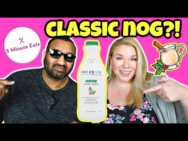 Oberweis Dairy Classic Egg Nog Review