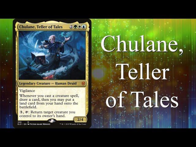 Let's Build a Chulane, Teller of Tales Commander Deck!