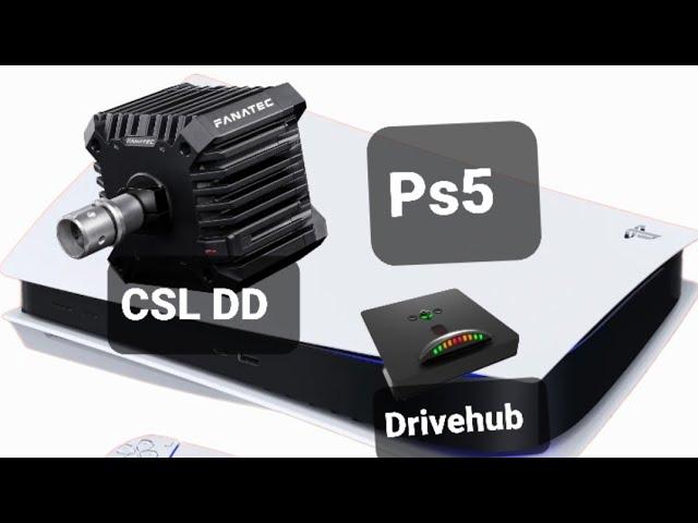 How to connect CSL DD to PS5 using Drivehub from Collective Minds