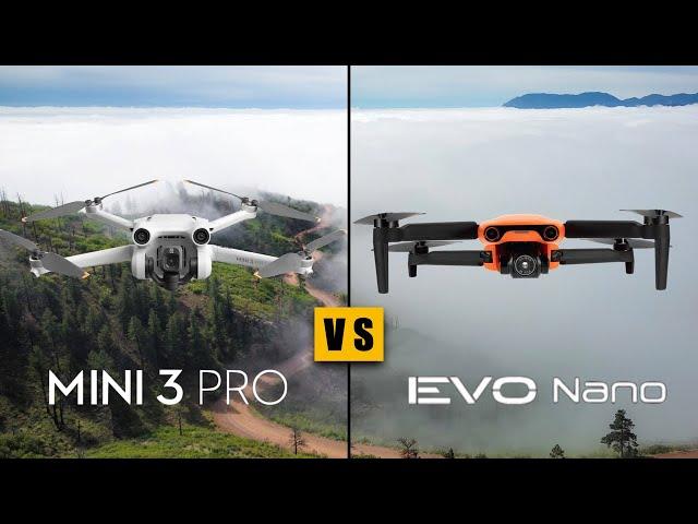 250g Drone Battle! | DJI Mini 3 Pro VS Autel Evo Nano+