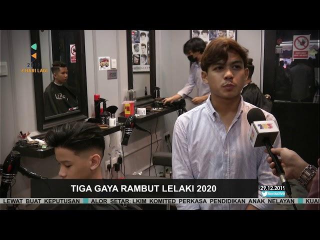 Tiga Gaya Rambut Lelaki 2020