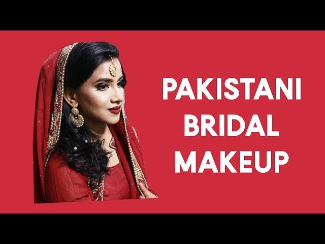 Pakistani Bridal Makeup feat. Munazza Bangash | Jadirah Sarmad