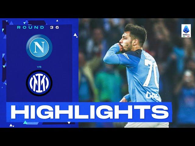 Napoli-Inter 3-1 | The champions triumph at the Maradona: Goals & Highlights | Serie A 2022/23