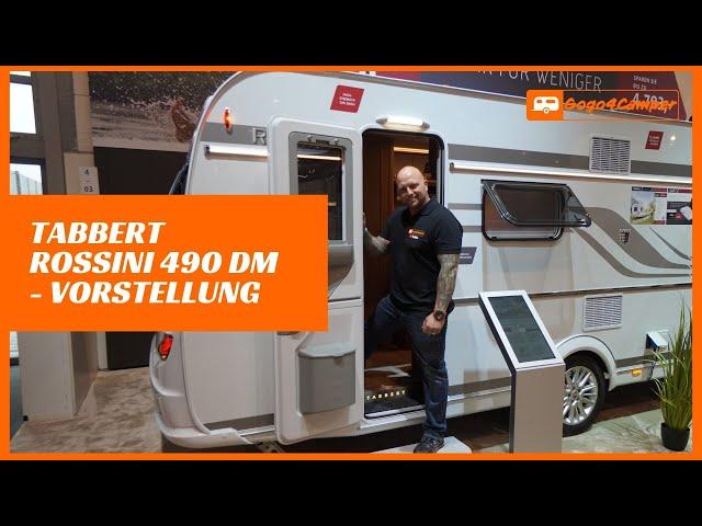 Tabbert Rossini 490 DM Finest Edition - Wohnwagen für 4 Personen mit Etagenbett | Caravan Salon