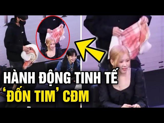 Thấy khăn của cô gái 'GẶP VẤN ĐỀ', chàng trai có hành động nhận 'MƯA LỜI KHEN' từ CĐM | Tin 5s