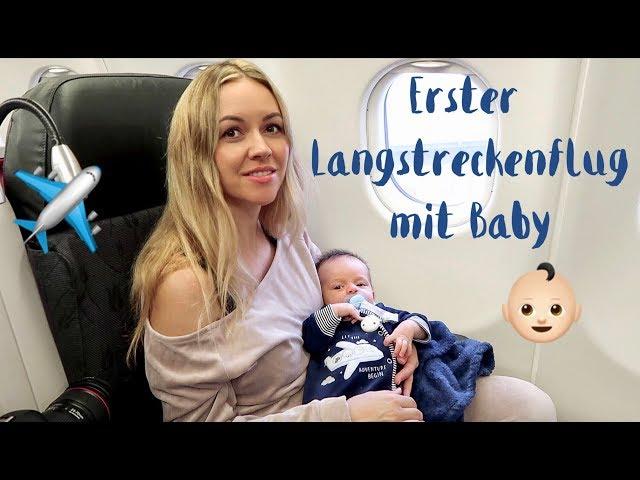 Erster Langstrecken-Flug ️ mit Baby  VLOG #1