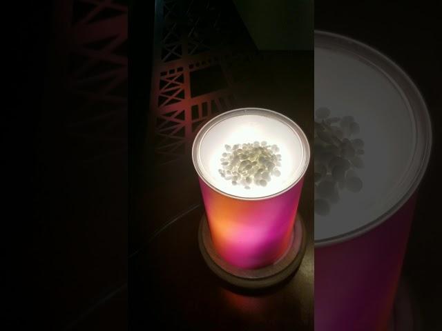 Pink Zebra Sprinkles in a Simmering Light