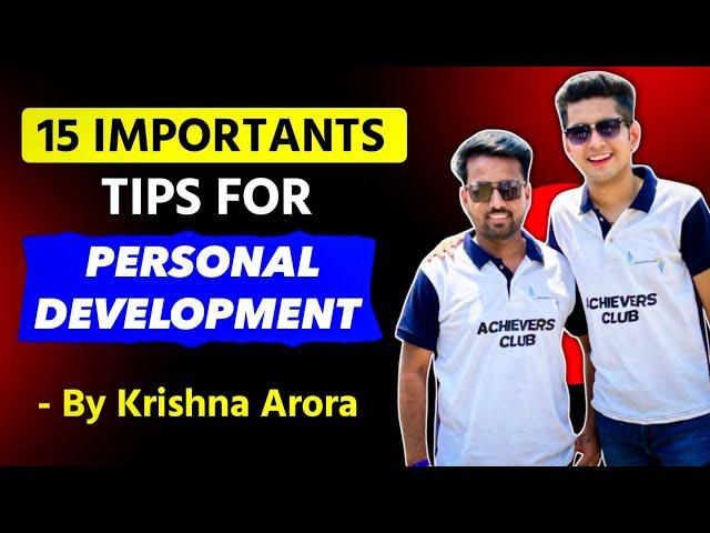 Personal Development Tips By Krishna Arora || Achievers Club || Forever Living Products