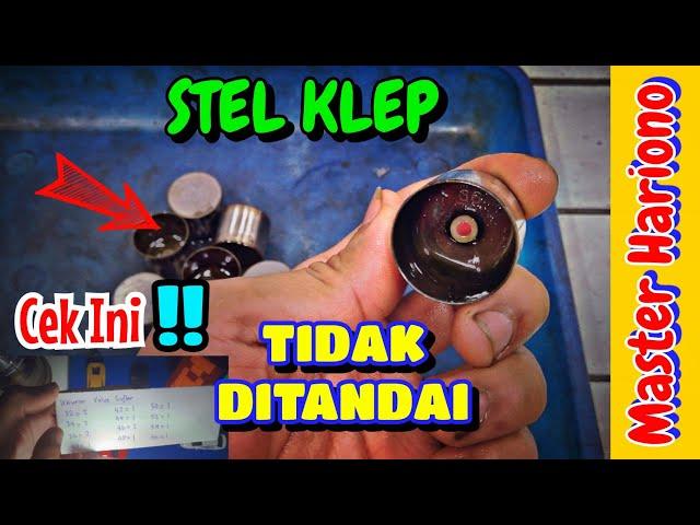  Penyetelan Celah Katup Bila Valve Lifter Tidak Ditandai Pada Saat Pembongkaran. (HUMAN ERROR)