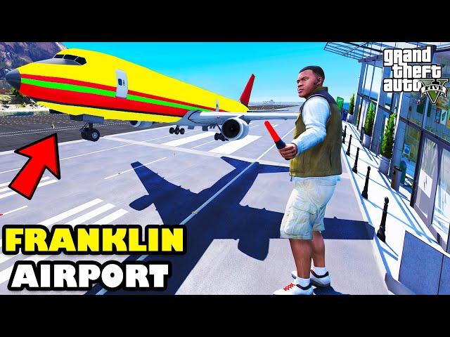 Franklin Opened New Biggest Airport Of Los Santos In GTA 5