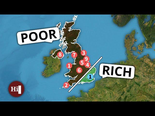 Why is the UK the Richest and Poorest of Europe?