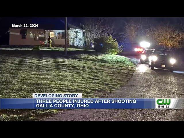 Three people injured after Gallia County shooting