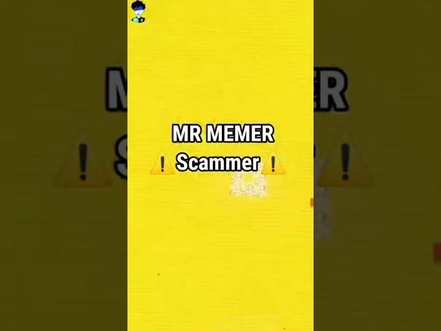 @MR.MEMER10 is a Scammer️ | Mr memer Exposed #shorts #roast#youtubeshorts #ytshorts #viralshorts