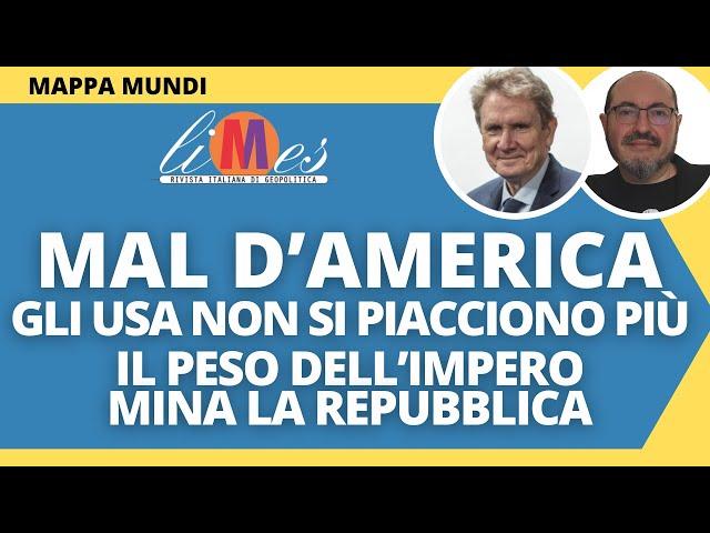 Mal d'America. Gli Stati Uniti non si piacciono più. Il peso dell'impero mina la repubblica