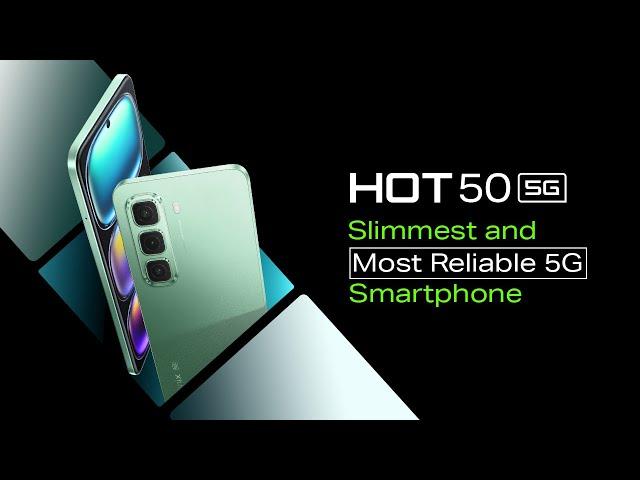 Infinix HOT 50 5G | Slimmest and Most Reliable 5G Smartphone | Launching 5th September