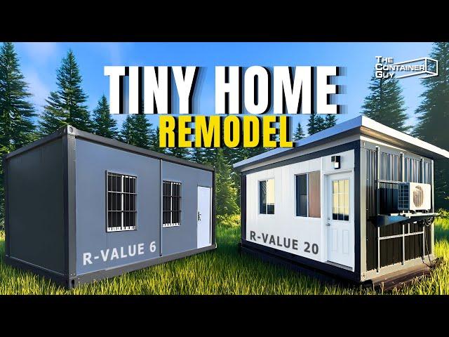 $10,850 Tiny Home from a $3,000 Chinese "Shipping Container"