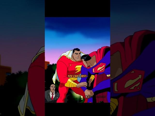 Superman Destroys Shazam! || #dc #shorts #batman #dccomics #theflash #youtubeshorts