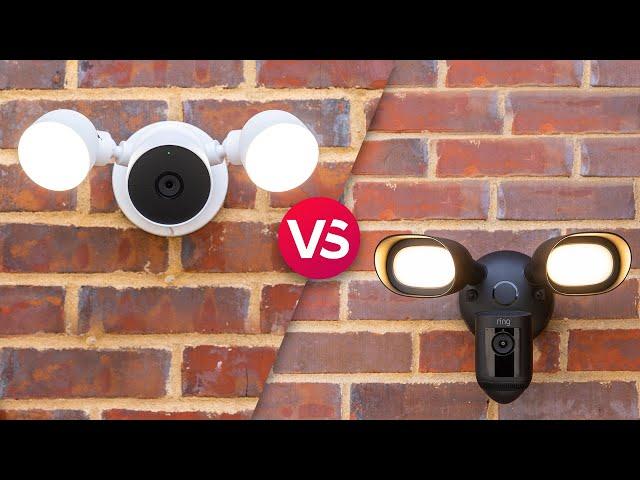 Google Nest vs Amazon Ring Floodlight Cams: Push back the night