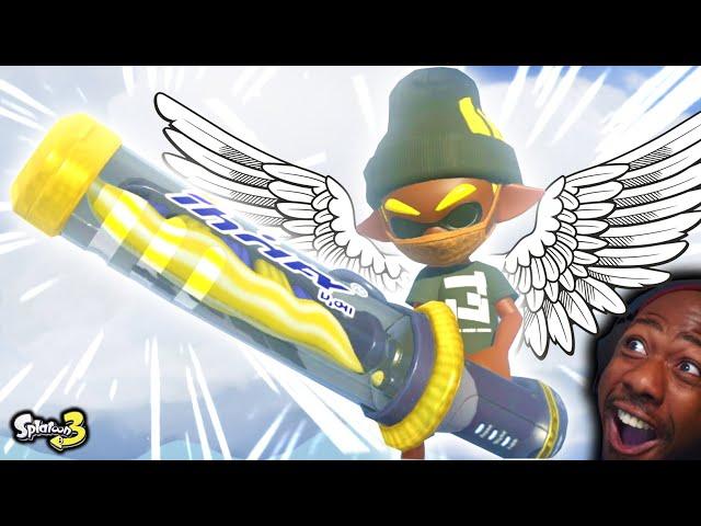 The Splatoon 3 Flying Swordsman