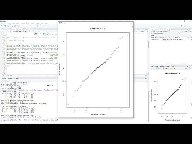 R Tutorial: Linear mixed-effects models part 1- Repeated measures ANOVA
