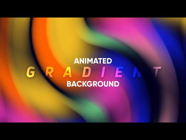 Create Animated Gradient Background in Hitfilm!