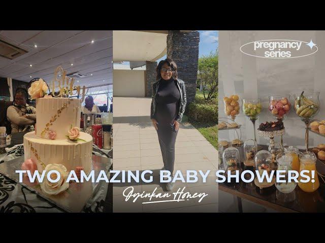 I HAD 2 SURPRISE BABY SHOWERS, THEY GOT ME!!! | PREGNANCY SERIES | Nigerian in SA