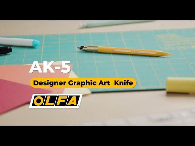 AK 5 Designer Graphic Art Knife