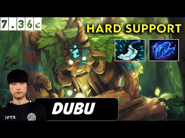 Dubu Treant Protector Hard Support - Dota 2 Patch 7.36c Pro Pub Gameplay