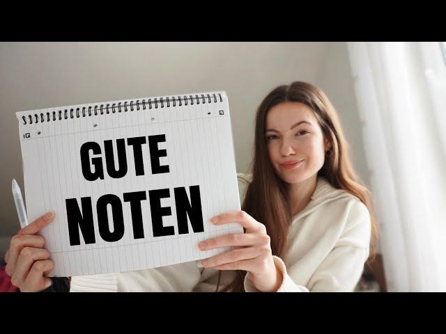 Wie du endlich GUTE NOTEN schreibst 